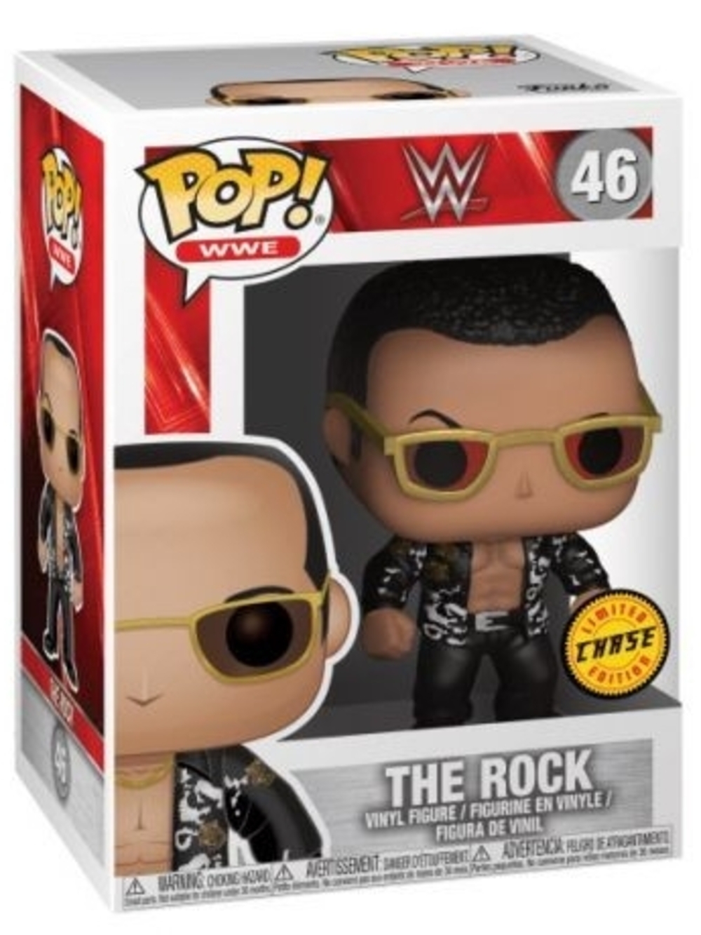 FUNKO POP / WWE The Rock #46 (CHASE VERSION)